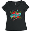 happy mother Women's Triblend Scoop T-shirt