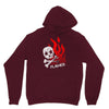 skull &amp; flames Unisex Hoodie