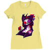 rude boi Ladies Fitted T-Shirt