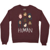 Women's March We are Human Crewneck Sweatshirt