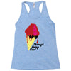 through being cool graphic Racerback Tank