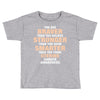 Braver Stronger Smarter Uterine Cancer Awareness Toddler T-shirt