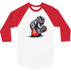 mma bulldog final 3/4 Sleeve Shirt