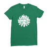 campfire hoodie Ladies Fitted T-Shirt