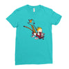 downhill Ladies Fitted T-Shirt