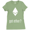 got ether ? Ladies Fitted T-Shirt