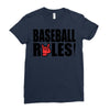 baseball rules Ladies Fitted T-Shirt