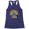 love wins Racerback Tank
