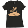 what's up beaches (2) Ladies Fitted T-Shirt