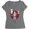 samurai empire Women's Triblend Scoop T-shirt