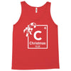 christmas periodic table of elements Tank Top