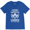 The Title Firefighter Not Earned From Fancy Degree V-Neck Tee