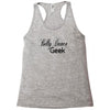 belly dance geek choose your own style dark Racerback Tank