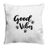Good Vibes Throw Pillow