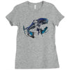 alien terror from deep space Ladies Fitted T-Shirt
