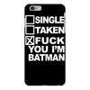 single taken i am batman funny iPhone 6/6s Plus Case