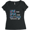 grandma life Women's Triblend Scoop T-shirt