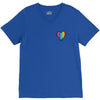 Love Is Love Lgbt Rainbow Heart V-Neck Tee