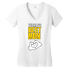 Worlds Best Mom Women's V-Neck T-Shirt