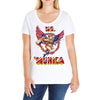 miss 'murica Ladies Curvy T-Shirt