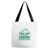 This Guy Loves Camping With His Fiancee Tote Bags