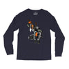 deathstroke marron Long Sleeve Shirts