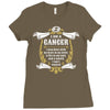 I AM A Cancer Ladies Fitted T-Shirt