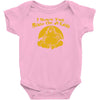 i have the body of a god Baby Bodysuit