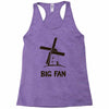 big fan Racerback Tank