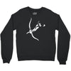pfeil bogen archery arrow bow magic fantasy hunter schurke assasins ga Crewneck Sweatshirt