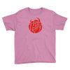 red means scary Youth Tee