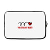 you stole my heart (2) Laptop sleeve