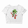 zombie sonic Crop Top
