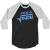 radical dude! 3/4 Sleeve Shirt