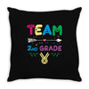 team 2nd grade Throw Pillow