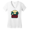 snooplax Women's V-Neck T-Shirt