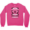 Never Underestimate the Strength of a Melanoma Cancer Warrior Crewneck Sweatshirt