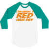 red ginger hair day 3/4 Sleeve Shirt