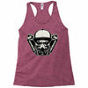 gas mask Racerback Tank