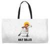 holy roller Weekender Totes