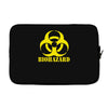 biohazard emo gamer cool rock music Laptop sleeve