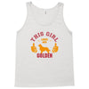 This Girl Loves Her Golden Tank Top