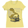 where words fail music speaks Ladies Fitted T-Shirt