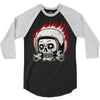 skull biker 3/4 Sleeve Shirt