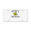 world's best grandma License Plate