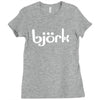 bj&ouml;rk hooded sweatshirt Ladies Fitted T-Shirt