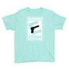 second amendment rated e for everyone Youth Tee