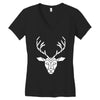 poly deer Women's V-Neck T-Shirt
