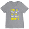science doesn't give a sht V-Neck Tee