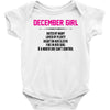 December Girl Hated By Many Baby Onesie